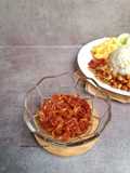 Sambal Bilis Nasi Lemak khas melayu