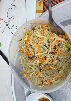 Hình của món Miến Xào Cà Rốt Su Hào.