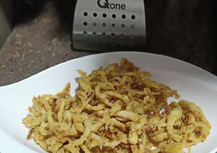 Bagaimana Menyiapkan Jamur tiram crispy, Bikin Ngiler