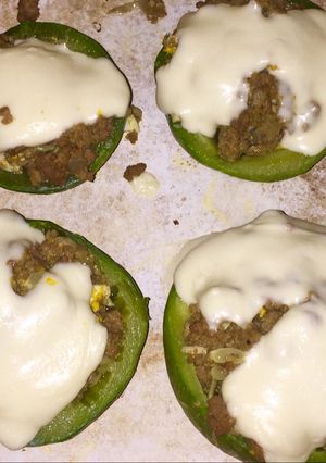 Una foto de Zapallitos rellenos