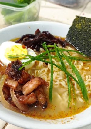 Foto resep Namazu Ramen (Ramen Lele)