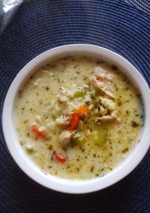 Csirkés rizsleves🍲 recept fotója