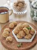 Kue Kering Oat Balut Wijen