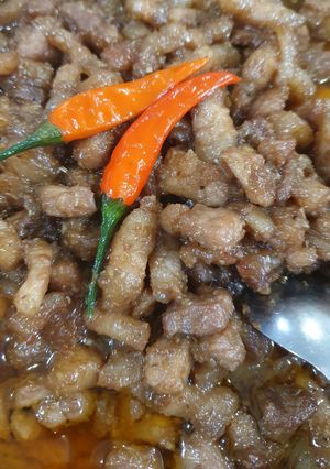 Cách Làm Món Ba Rọi Xào Mắm Ruốc của Trang Nguyen - Cookpad