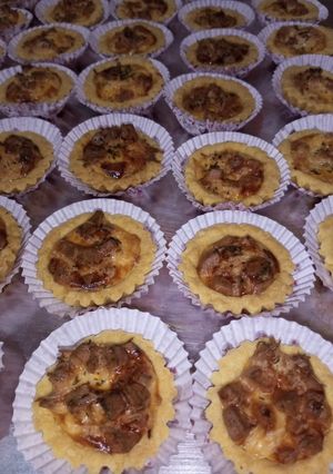 Foto resep Pie asin isi sosis