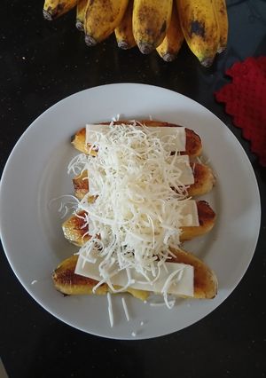 Foto resep Pisang Bakar Keju
