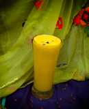 Mango banana smoothie with coconut milk