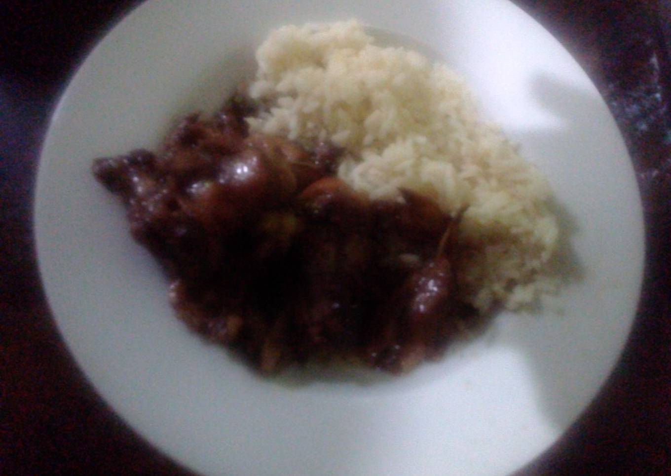 Pollo en salsa soya🍗