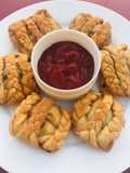 Braided samosa