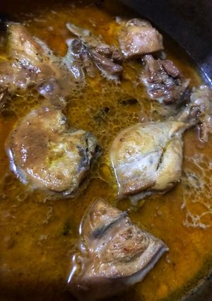 A picture of Chicken Curry.