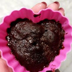 A picture of Chocolate cup cake.