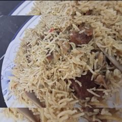 A picture of Mutton pulao.