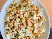 A picture of pasta macroni salad