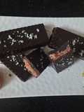 Jam stuffed coconut chocolate