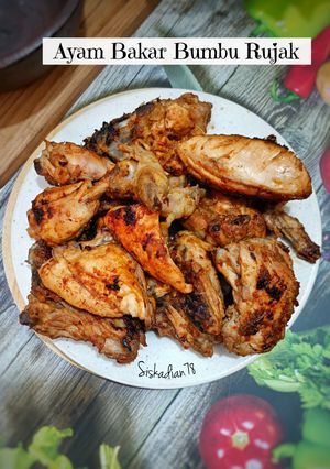 Foto resep Ayam Bakar Bumbu Rujak