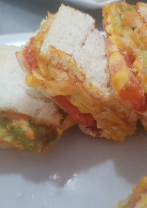 Una foto de Club sándwich: