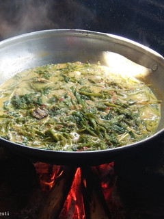 Foto resep Gulai Genjer Ikan Gabus