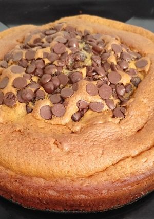 Una foto de Bizcocho con pepitas de chocolate