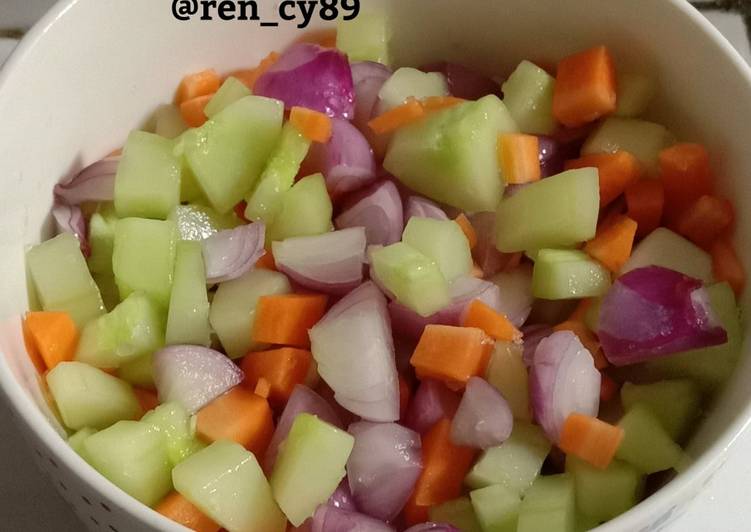 Resep Bumbu Dapur Acar Bawang Ketimun