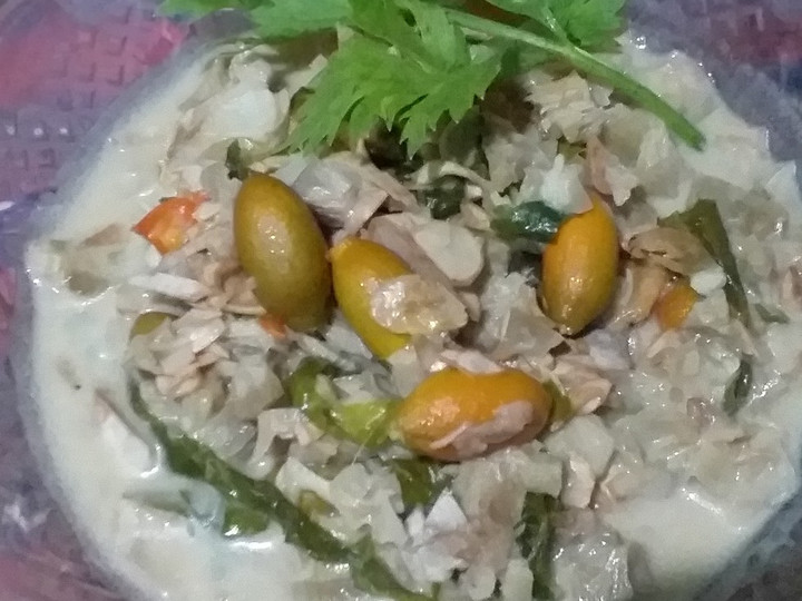 Bagaimana Membuat Lodeh Kluwih/timbul Anti Gagal