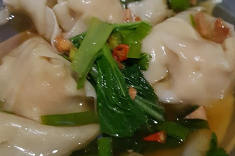 Resep Pangsit ayam udang rebus Enak Dan Mudah