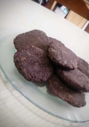 Una foto de Galletas de chocolate keto