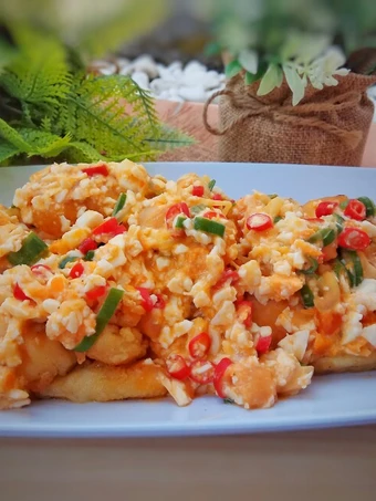 Cara Gampang Membuat Resep Tofu saus telur asin (Tofu salted egg sauce) yang Bisa Manjain Lidah Anti Ribet, Bisa Manjain Lidah
