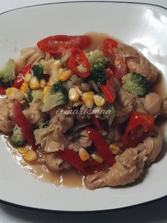 Foto resep 348. Cah Brokoli Kembang Tahu