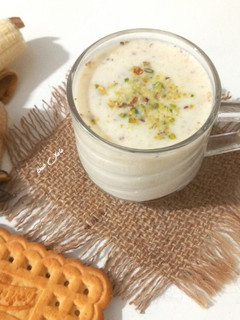 عکسی از دستور معجون شیر پسته با ارده
