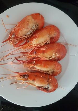 Hình của món Tôm càng luộc.