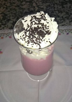 Una foto de Batido de fresas en la Mycook