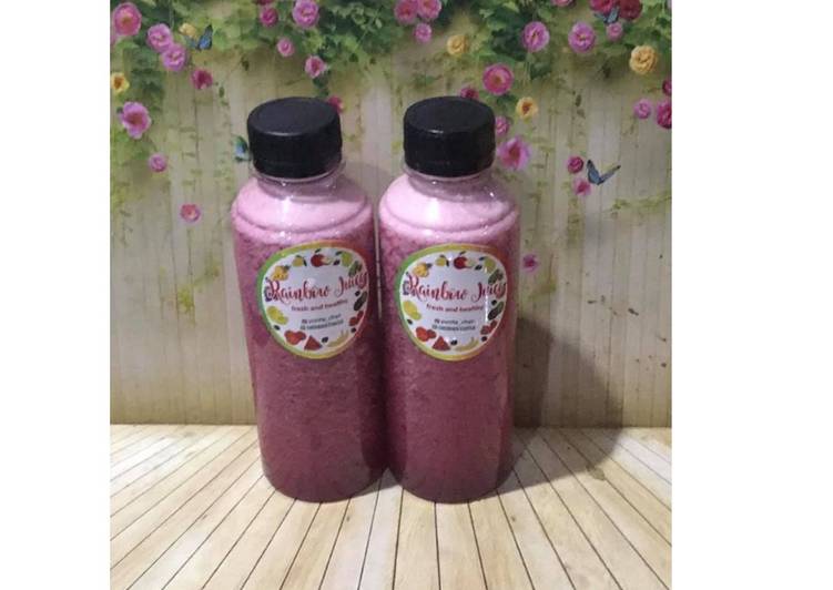 Bagaimana Membuat Diet Juice Purple Cabbage Nectarine Plum Apple Anti Gagal