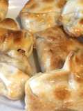 Pastelitos de queso y dulce al horno