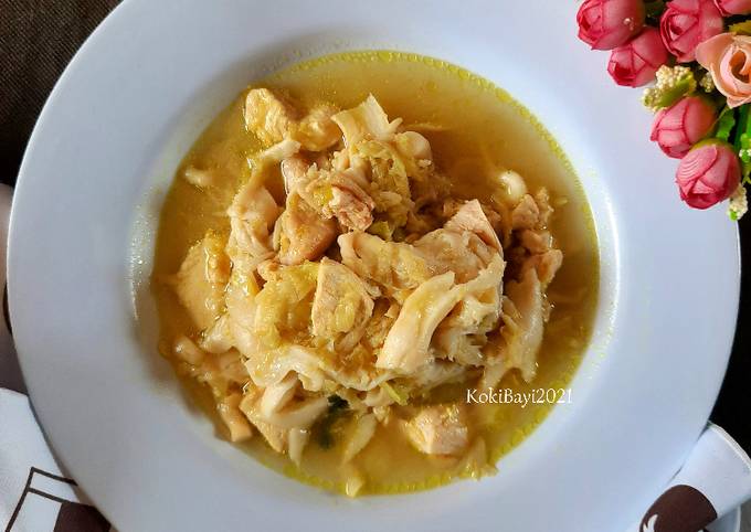 Chicken Mushroom Ginger Soup