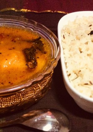 A picture of Fajeto (Mango rasam).