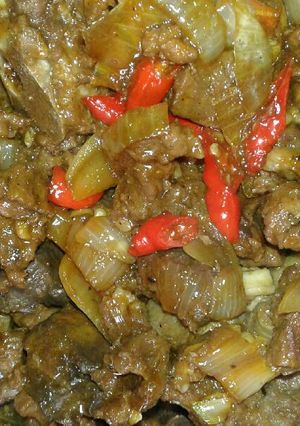 Foto resep Oseng tetelan n tulangan kambing