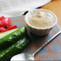 A picture of Mayonnaise made with "Tofu".
