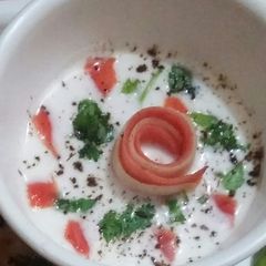 A picture of Mix veg Raita.