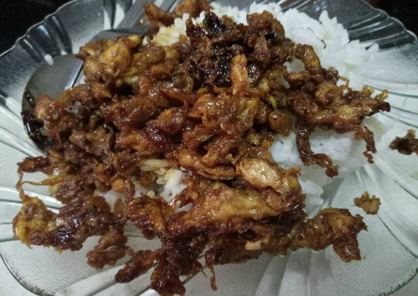 Telur orak-arik kecap