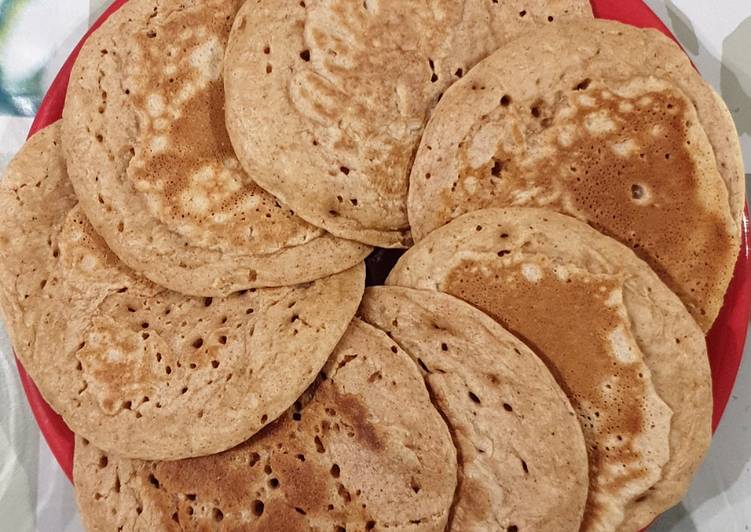 Recette de Tous les soirs de la semaine Pancakes végans tout moelleux