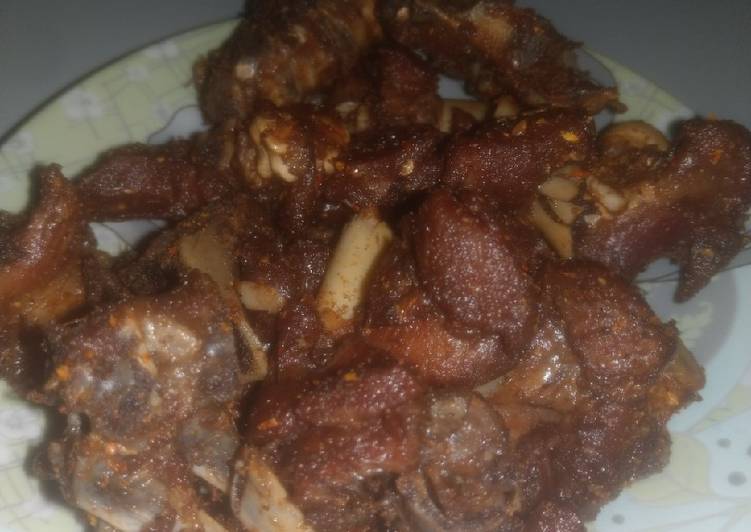 How to Make Appetizing Fried Ram (Mutton)