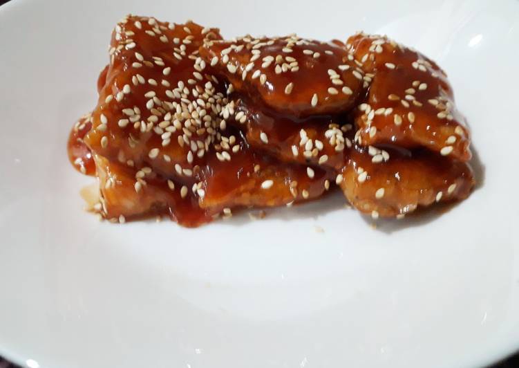 Bahan-bahan Gurame fillet saus madu yang lezat dan Mudah Dibuat