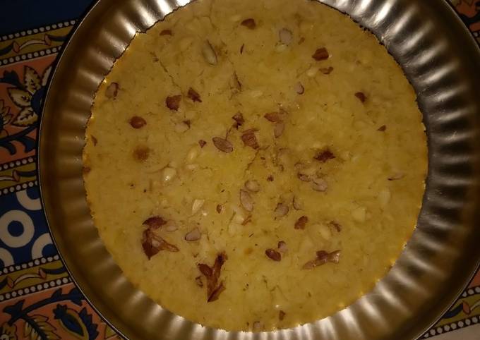 Recipe of Speedy Rava cake