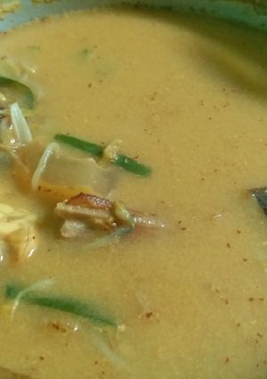 Foto resep Sayur lodeh ikan pe / ikan pari.cecek&tempe