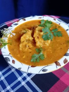 बेसन की मंगोड़ी (besan ki mangodi recipe in Hindi) रेसिपी मुख्य फोटो
