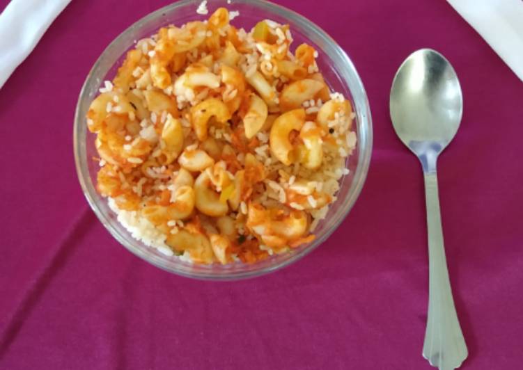 Recipe: Perfect Leftover Macaroni Rice ð