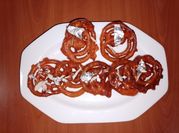 A picture of saffron batter