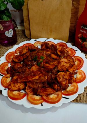 عکسی از دستور سوسیس بندری