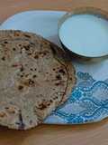 Delicious Bajara and Ragi rotli