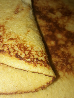 Una foto de Pancakes de banano y avena